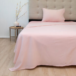 Sábanas Polar Composé 1.5 Plazas / Bicolor Rosa - Doral