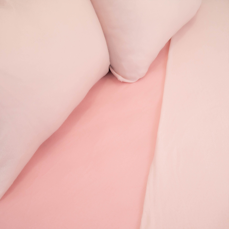 Sábanas Polar Lisa Composé 2 Plazas / Bicolor Rosa - Doral - Imagen 2