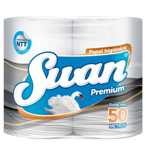 Papel Higiénico Doble Hoja 4 und 50 mts - Swan