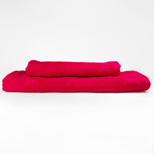 Juego de 2 Toallas Jacquard Premium / Fucsia - Doral