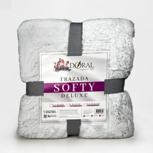 Frazada Softy 1.5 Plazas / Gris Claro - Doral