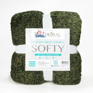 Frazada Softy 1.5 Plazas / Verde Oscuro - Doral