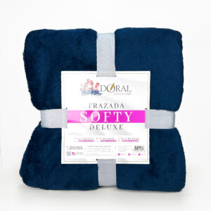 Frazada Softy 2 Plazas / Azul Marino - Doral