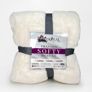 Frazada Softy 2 Plazas / Crudo - Doral