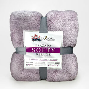 Frazada Softy 2 Plazas / Lila - Doral