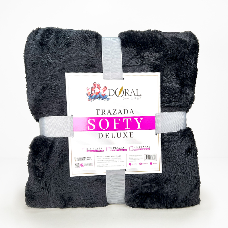 Frazada Softy 2 Plazas / Marengo - Doral