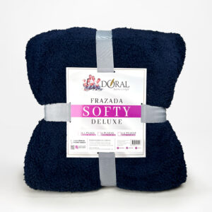 Frazada Softy 2.5 Plazas / Azul Marino - Doral