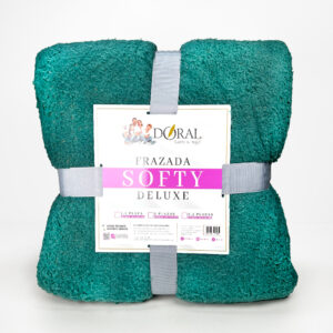 Frazada Softy 2.5 Plazas / Verde Oscuro - Doral