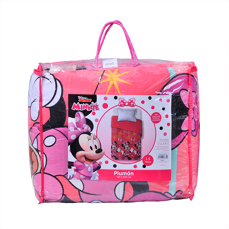 Plumón Microfibra Reversible 1.5 plazas / Minnie Sweety - Mashini - Imagen 3