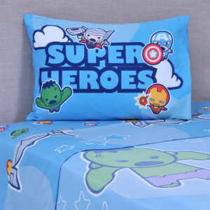 Juego Sábana Microfibra Single / Avengers Kawaii - Mashini