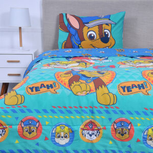 Plumón Microfibra Reversible 1.5 plazas / Paw Patrol Niño Triangulo - Mashini