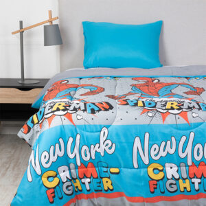 Plumón Microfibra Reversible 1.5 plazas / Spiderman Power - Mashini