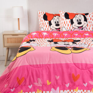 Plumón Microfibra Reversible 2 plazas / Minnie Living Asia  - Mashini