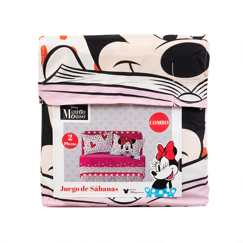 Juego Sábana Microfibra 2 Plazas / Minnie Living Asia - Mashini - Imagen 3