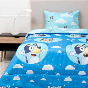 Plumón Microfibra Reversible 1.5 plazas / Bluey Nubes - Mashini