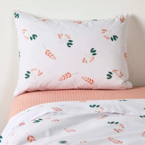 Juego de Sábanas Estampadas 144 Hilos 1.5 Plazas / Ninfa Rosa - American Family by Cannon