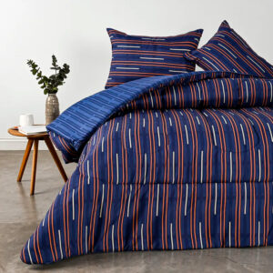 Plumón Estampado 2.5 Plazas / Trazos - American Family by Cannon