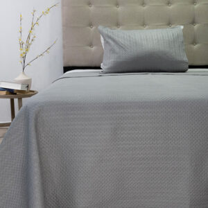 Quilt Boston Outboss Hotpress 1.5 plazas / Gris - Doral