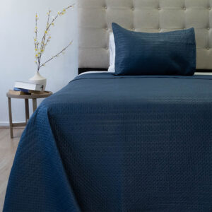 Quilt Boston Outboss Hotpress 1.5 plazas / Azul - Doral