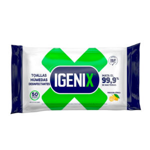Toallitas Húmedas Desinfectantes 50 unidades - Igenix
