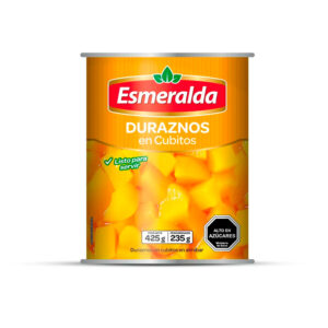 Duraznos en Conserva  425 grs / Cubitos - Esmeralda