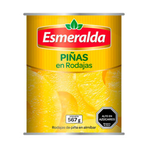 Piñas en Rodajas 567 gr. - Esmeralda