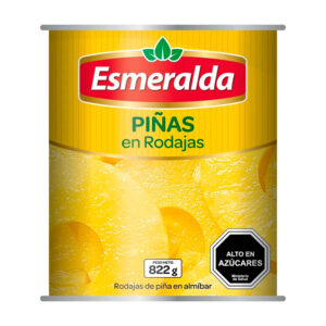 Piñas en Rodajas 822 gr. - Esmeralda