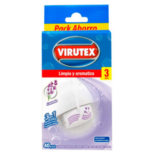 Limpiador Inodoro Taza Canasto Lavanda 3 unid. - Virutex