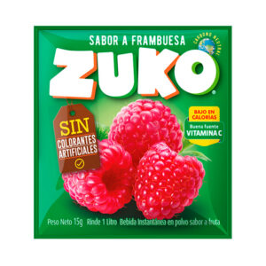 Jugo en Polvo Frambuesa 15 gr. - Zuko