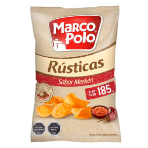 Papas Fritas Rústicas Merken 185 gr. - Marco Polo