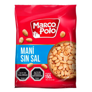 Mani Sin Sal 150 gr. - Marco Polo
