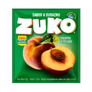 Jugo en Polvo Durazno 15 gr. - Zuko