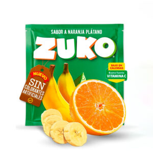 Jugo en Polvo Naranja Plátano 15 gr. - Zuko
