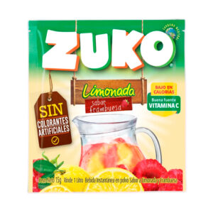 Jugo en Polvo Limón y Frambuesa 15 gr. - Zuko
