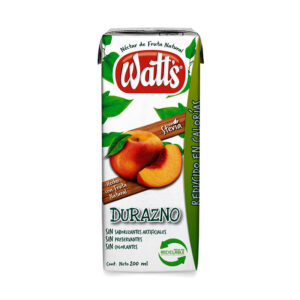Pack Néctar 6 unid. 200 ml. / Durazno - Watts