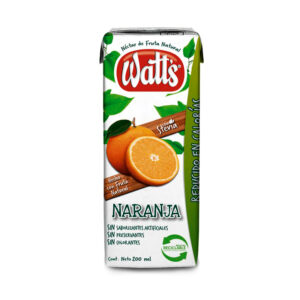 Pack Néctar 6 unid. 200 ml. / Naranja - Watts