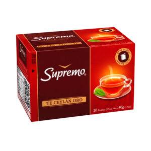 Té Ceylan Línea Oro Caja 20 und - Supremo