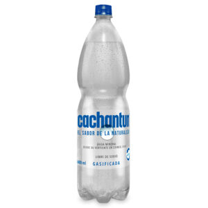 Agua Mineral Con Gas 1.6 Lts. - Cachantun