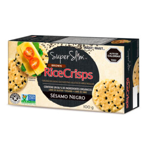 Galleta de Arroz 100 gr. / Sésamo Negro - RiceCrisps