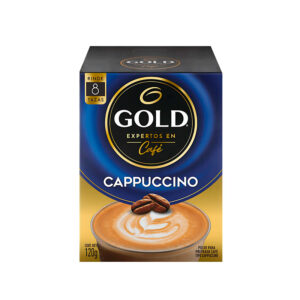 Café Cappuccino 8 unid. 15 gr. C/u - Gold