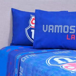 Juego Sábana Microfibra 2 Plazas / U de Chile - Mashini