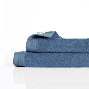 Set 2 Toallas de Visita 500gr. 30x50cm. / Azul - Mashini