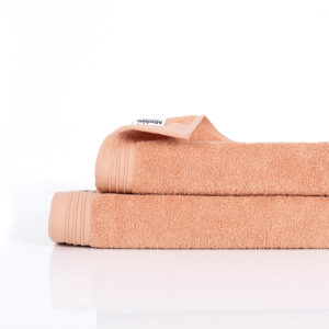 Set 2 Toallas de Visita 500gr. 30x50cm. / Terracota - Mashini