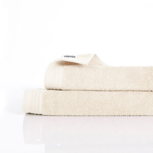 Set 2 Toallas de Visita 500gr. 30x50cm. / Crudo - Mashini