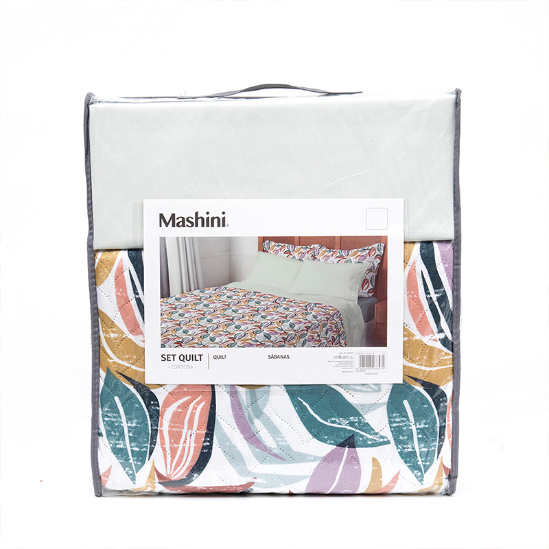 Quilt + Sábana Estampado 2 Plazas / Sofía - Mashini - Imagen 4