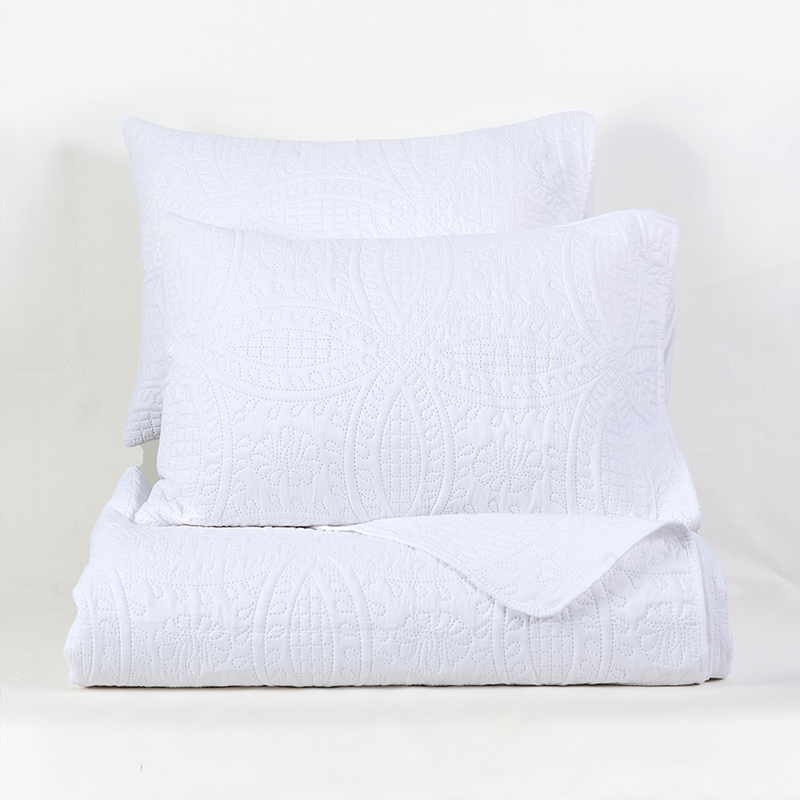 Quilt Portugal 2 Plazas / Blanco - Mashini - Imagen 2