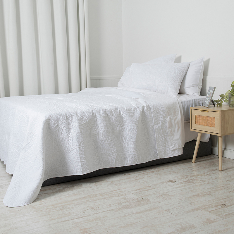 Quilt Portugal 2 Plazas / Blanco - Mashini - Imagen 3