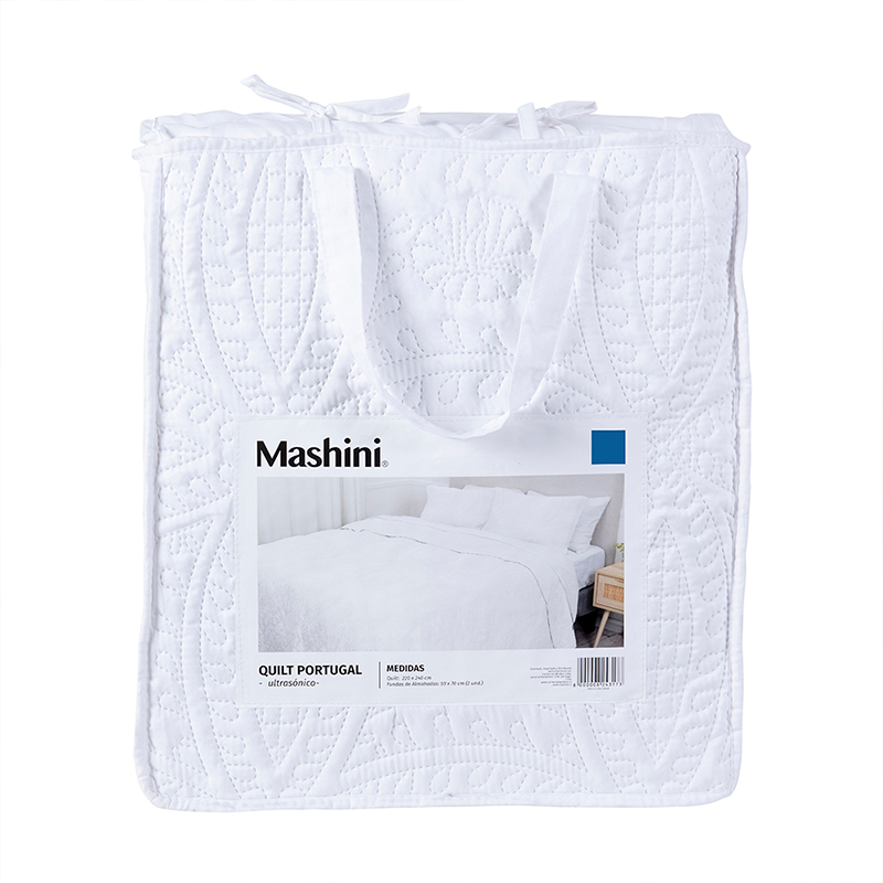 Quilt Portugal 2.5 Plazas / Blanco - Mashini - Imagen 4