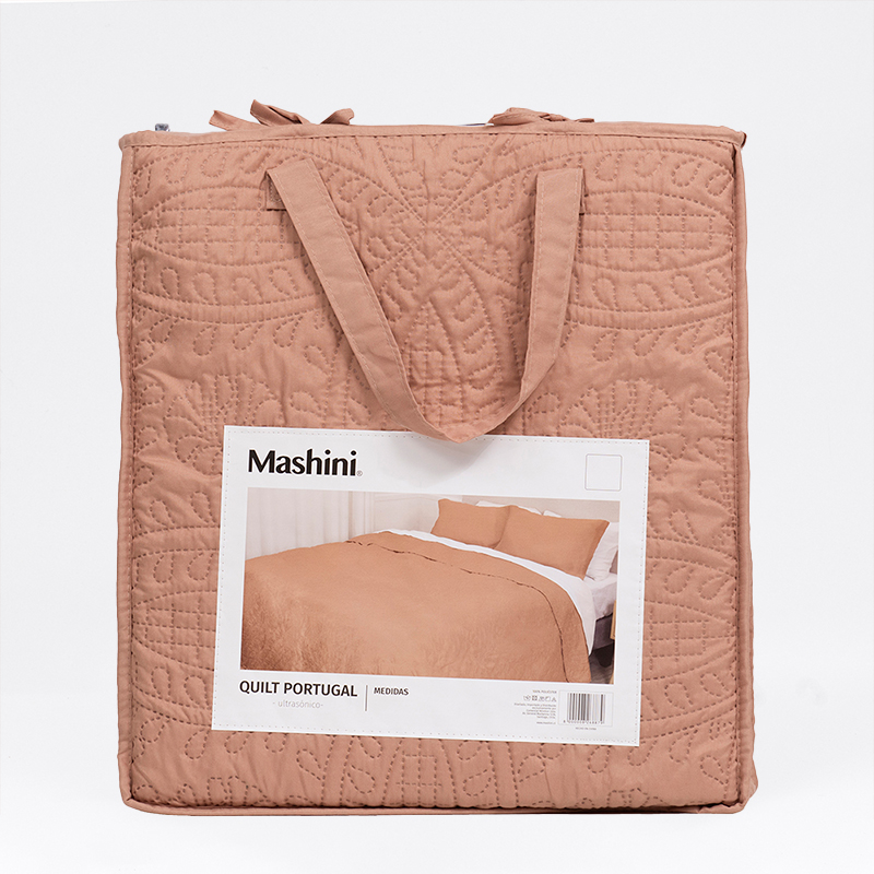 Quilt Portugal 1.5 Plazas / Terracota - Mashini - Imagen 4