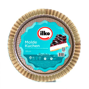 Molde para Kuchen y Pizzas 28cm Non Stick Gold - Ilko